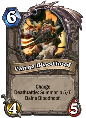 Cairne Bloodhoof Card Image