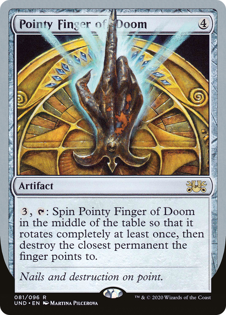 Pointy Finger of Doom Card Image