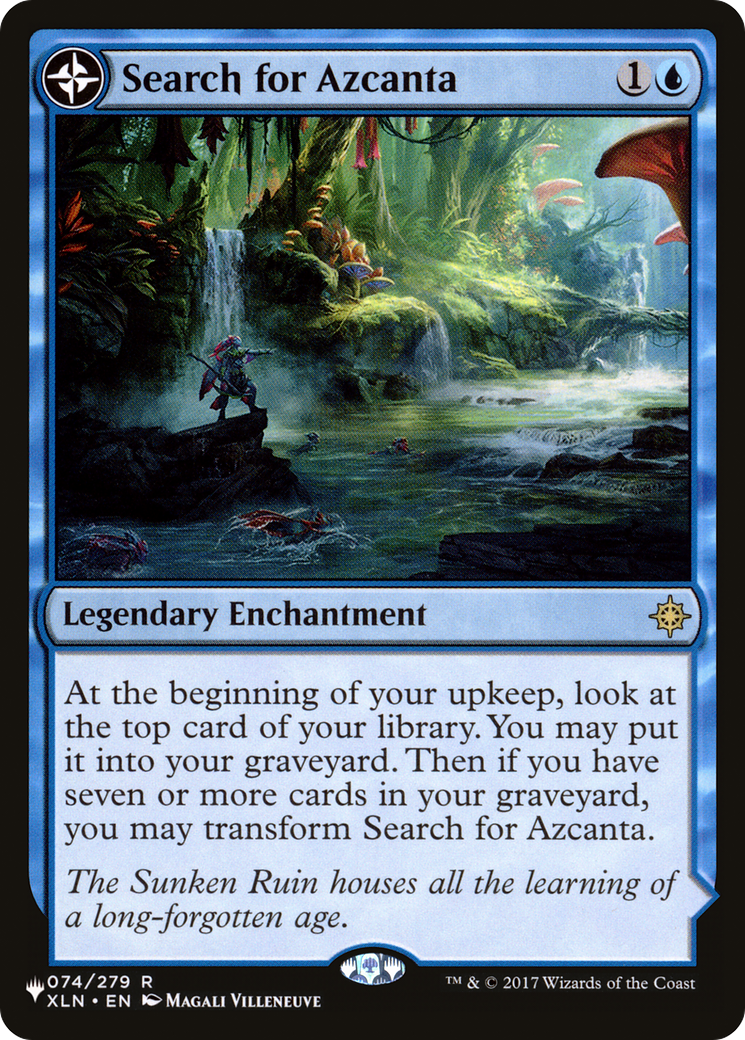 Search for Azcanta // Azcanta, the Sunken Ruin Card Image
