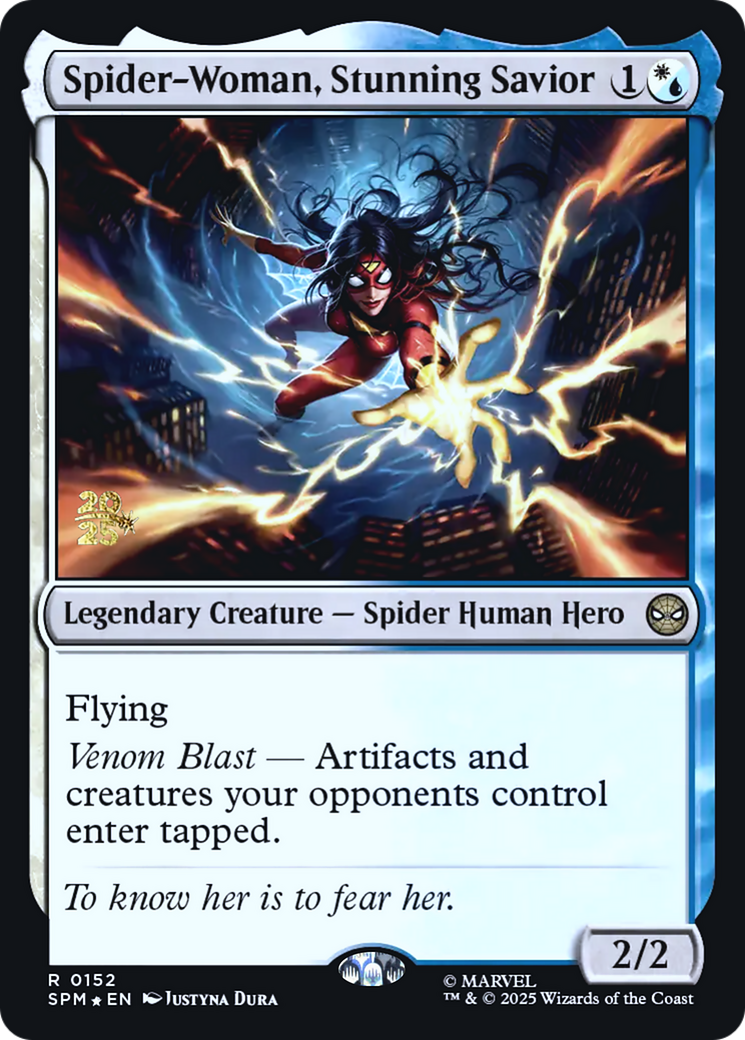 Spider-Woman, Stunning Savior Card Image