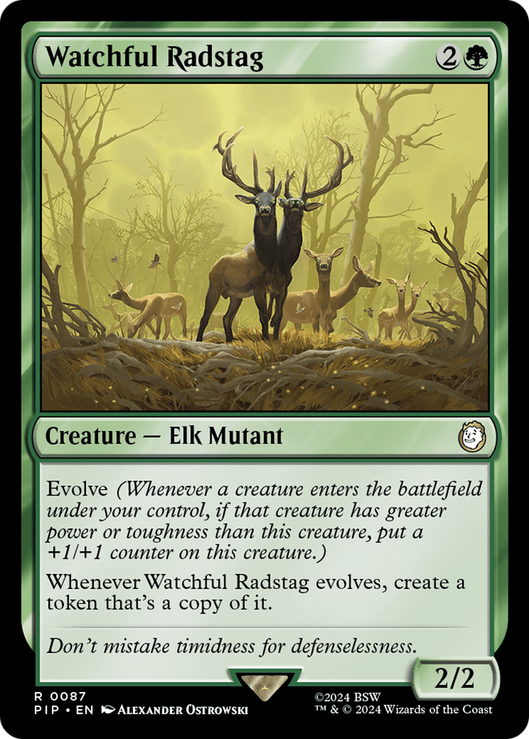 Watchful Radstag Card Image