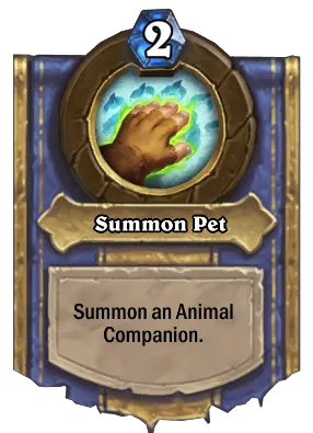 Summon Pet Card Image