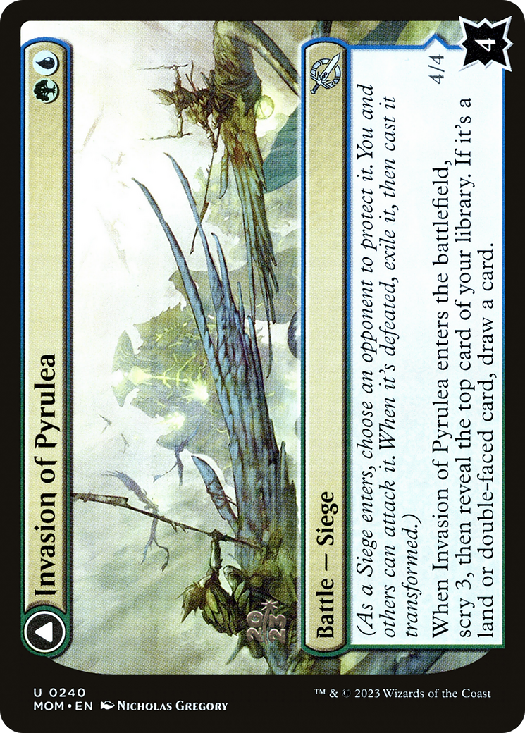 Invasion of Pyrulea // Gargantuan Slabhorn Card Image