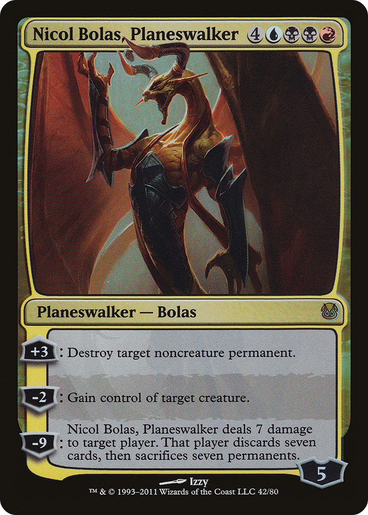 Nicol Bolas, Planeswalker Card Image