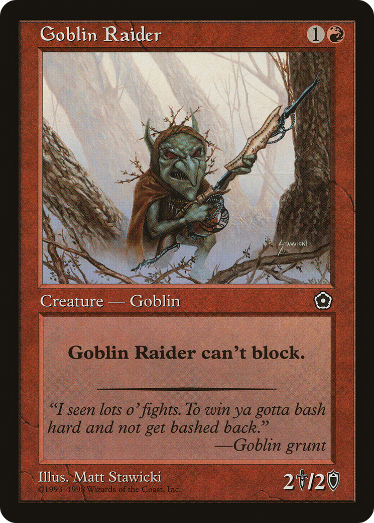 Goblin Raider Card Image