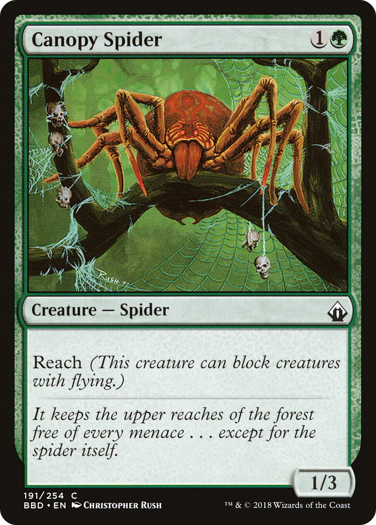 Canopy Spider Card Image