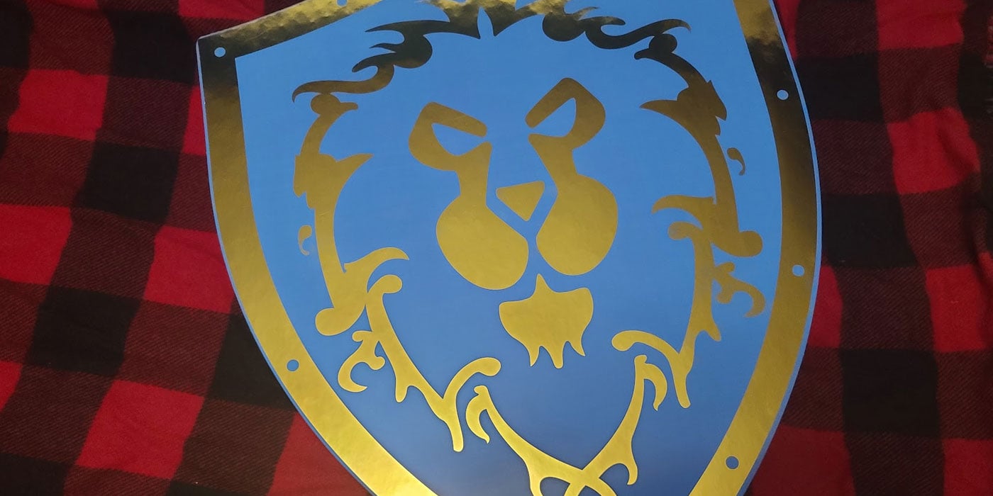 The Alliance Left a Shield Sitting Around in The Barrens... (Thanks Hearthstone Team!)