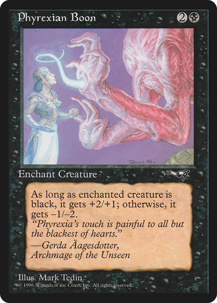 Phyrexian Boon Card Image