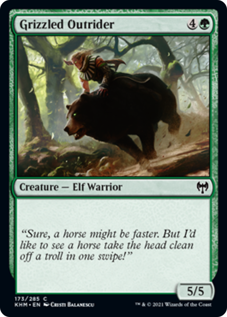 Grizzled Outrider Card Image