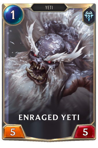 Enraged Yeti Card Image
