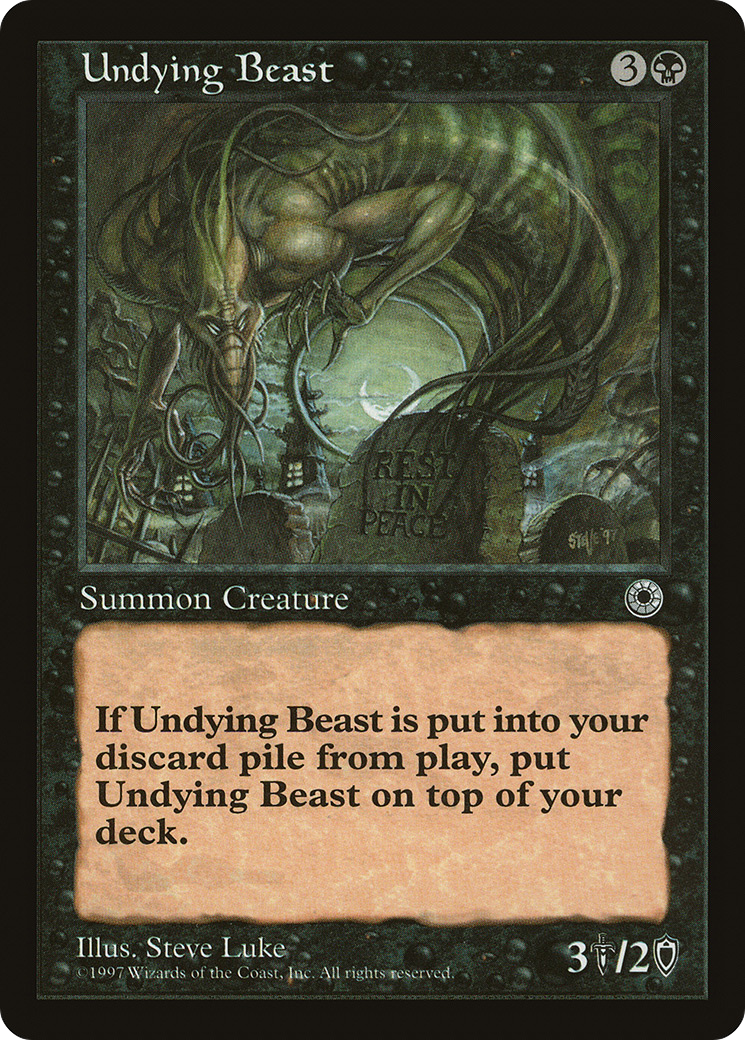 Undying Beast Card Image