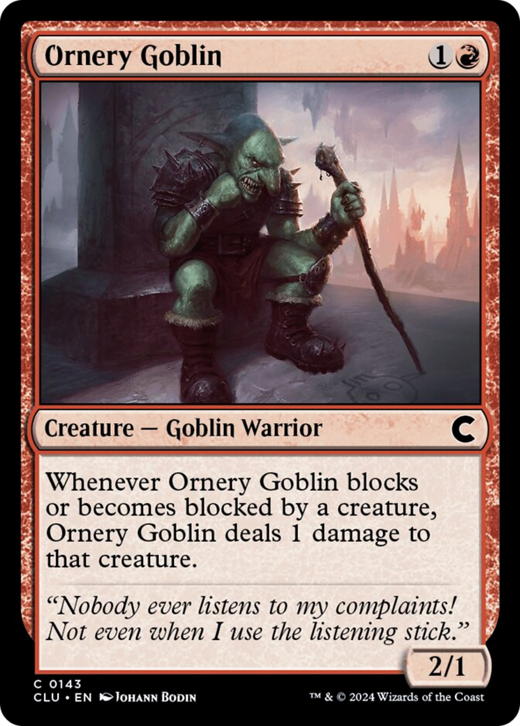 Ornery Goblin Card Image