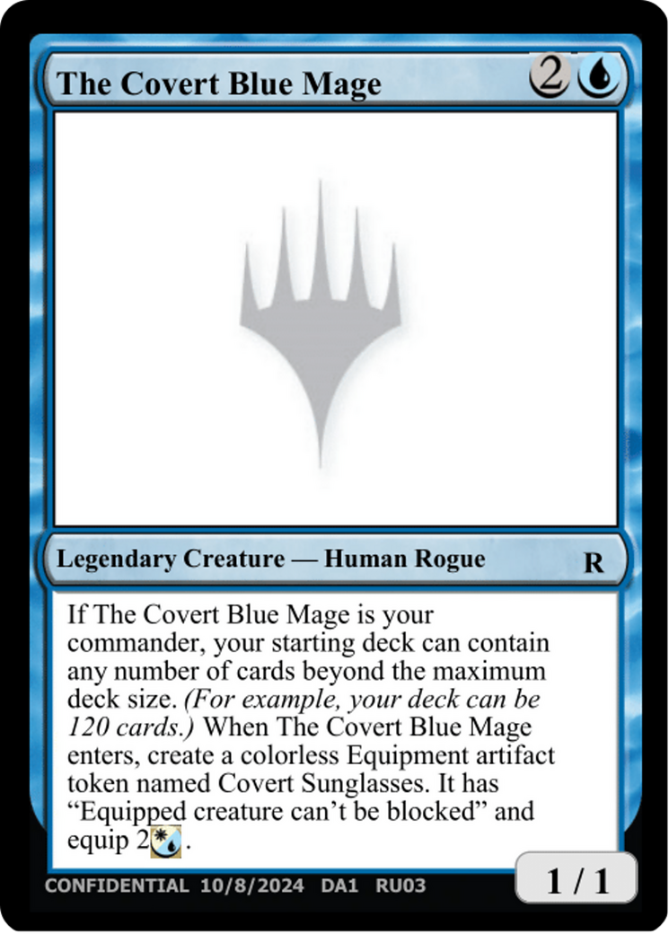 The Covert Blue Mage Card Image