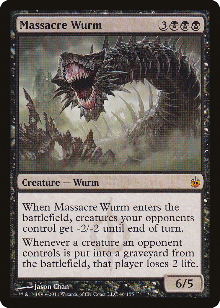 Massacre Wurm Card Image