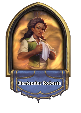 Bartender Roberta Card Image