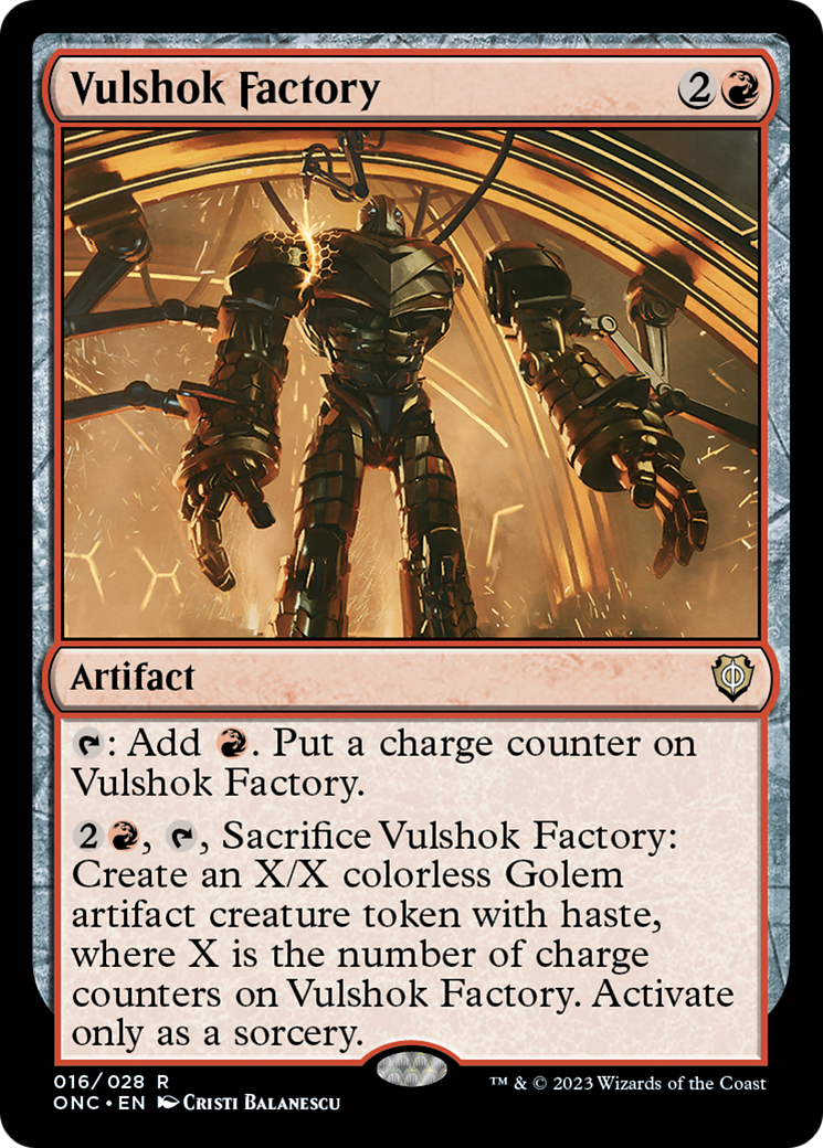 Vulshok Factory Card Image