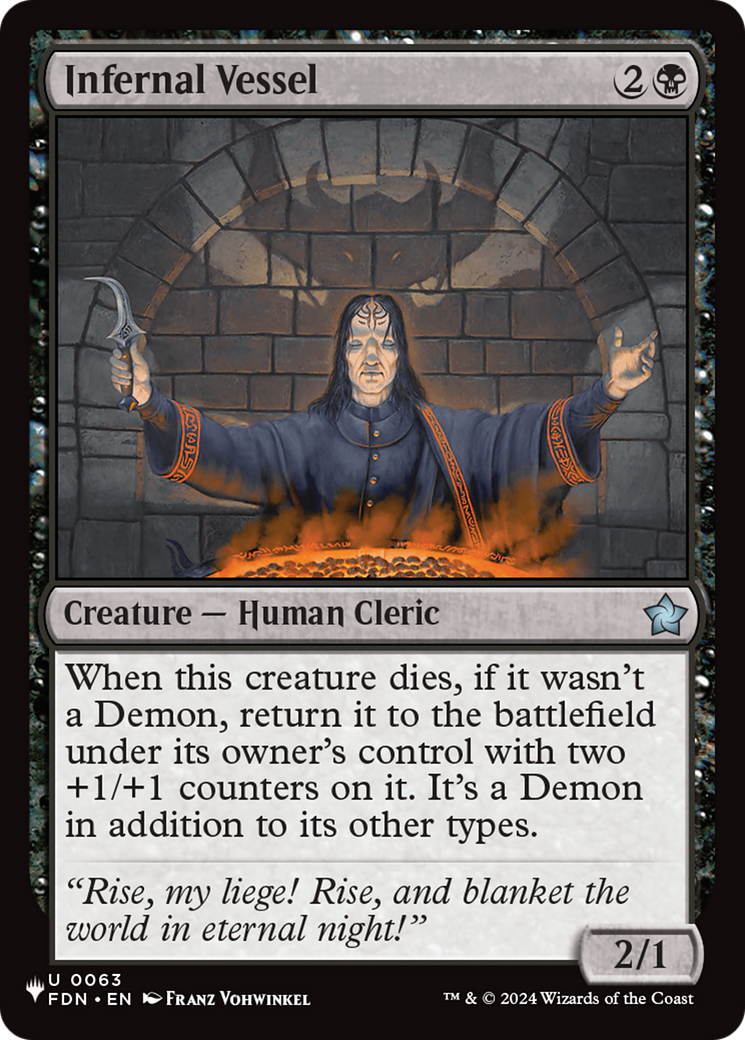 Infernal Vessel Card Image
