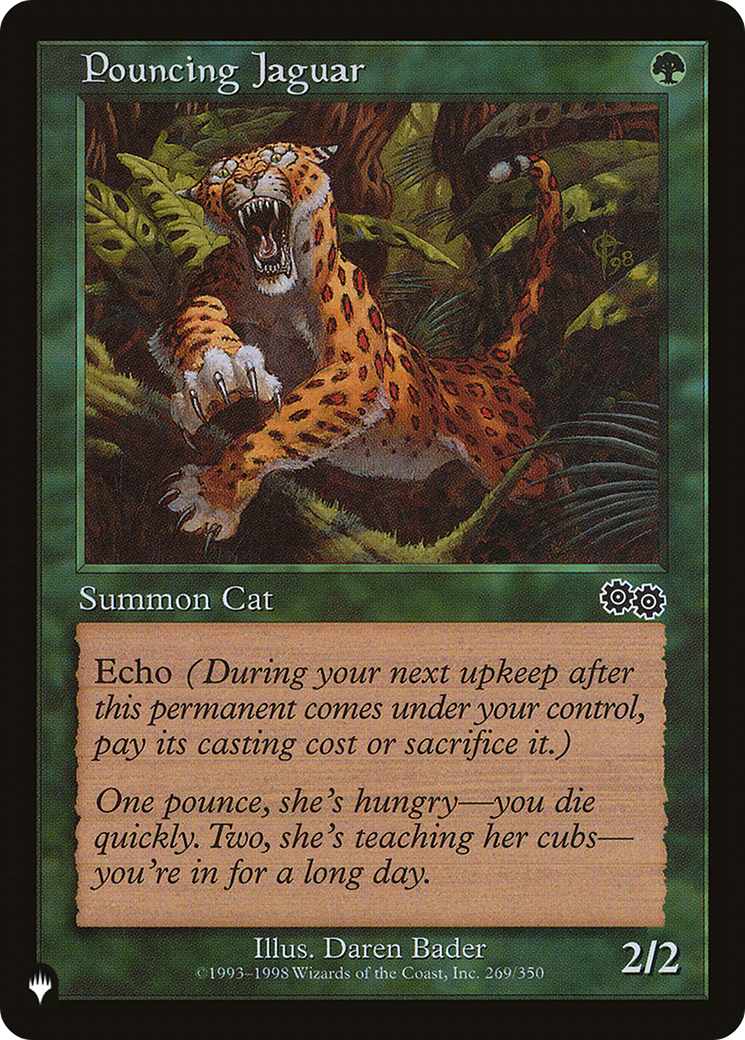 Pouncing Jaguar Card Image