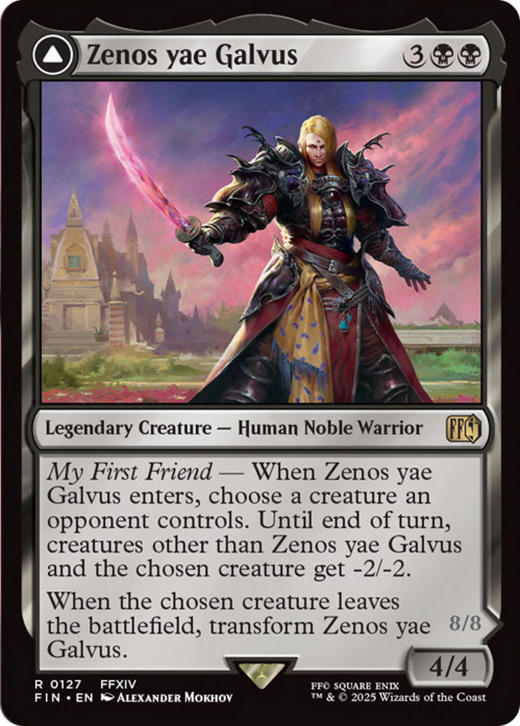 Zenos yae Galvus // Shinryu, Transcendent Rival Card Image