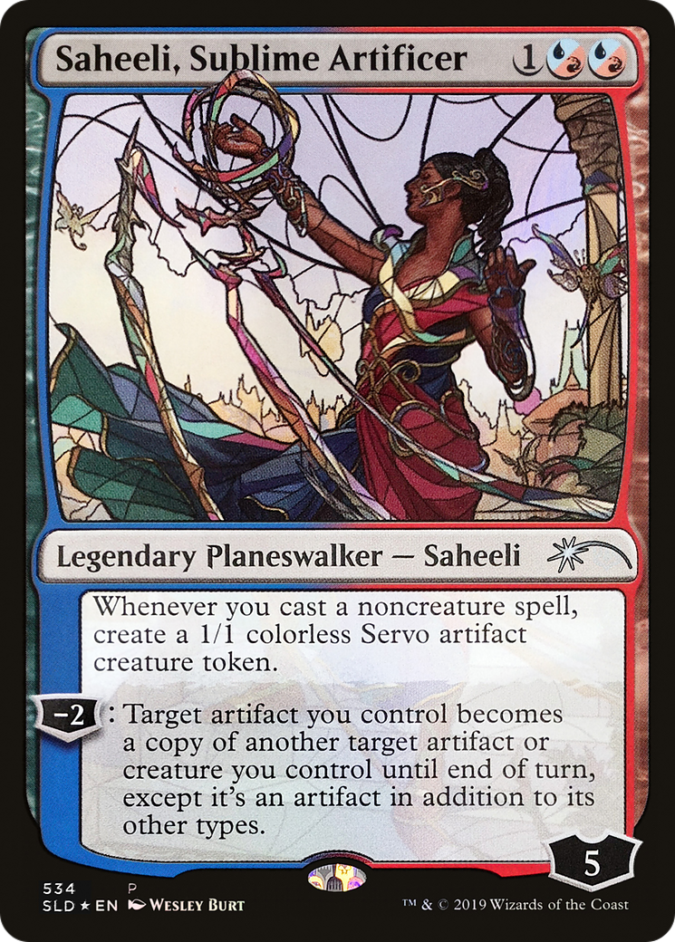 Saheeli, Sublime Artificer Card Image