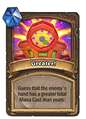 Greater! Card Image
