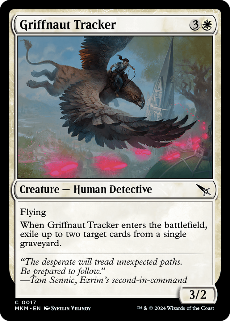 Griffnaut Tracker Card Image