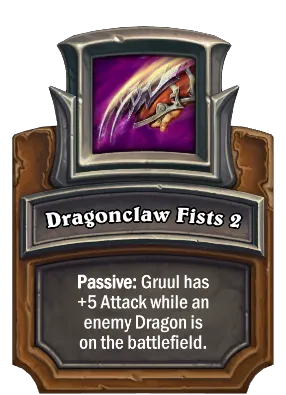 Dragonclaw Fists 2 Card Image