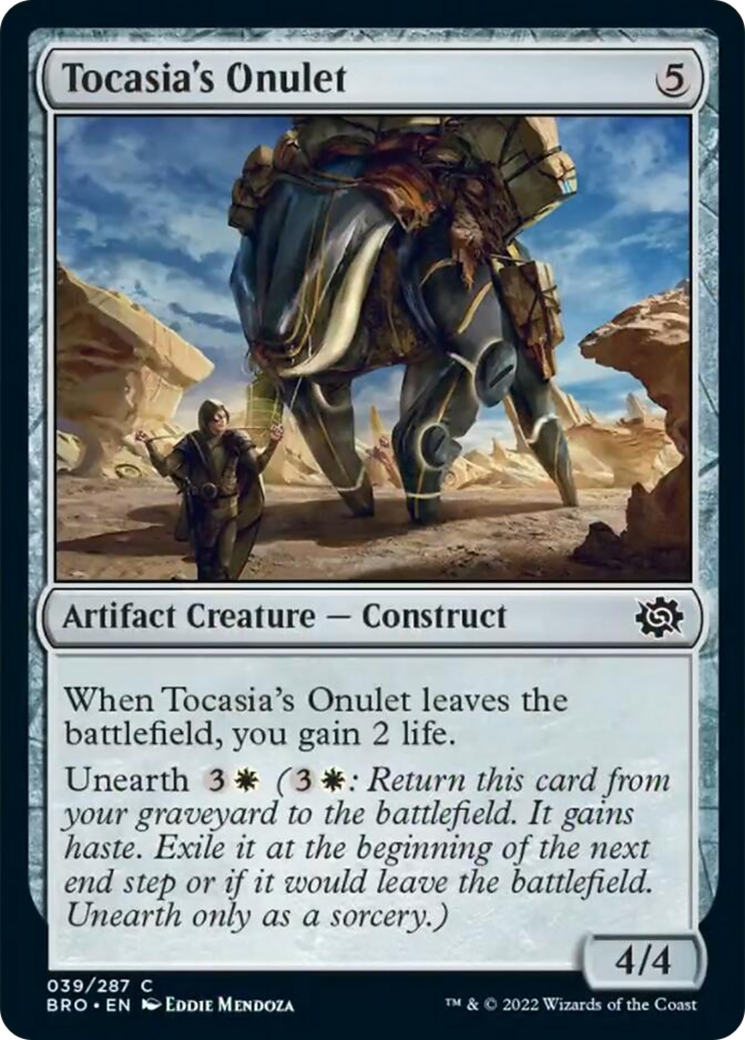 Tocasia's Onulet Card Image