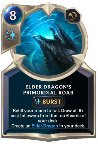 Elder Dragon's Primordial Roar Card Image