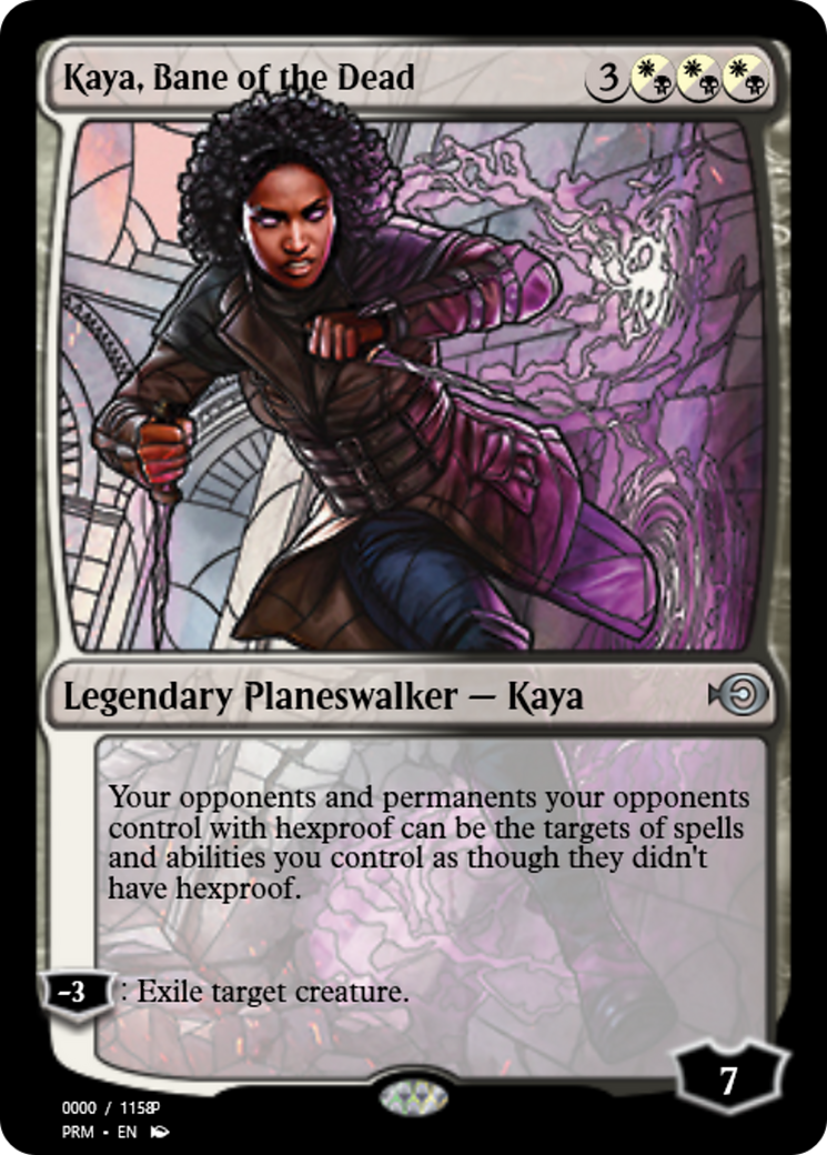 Kaya, Bane of the Dead Card Image