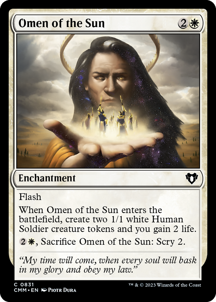 Omen of the Sun Card Image