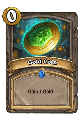 Gold Coin Card Image