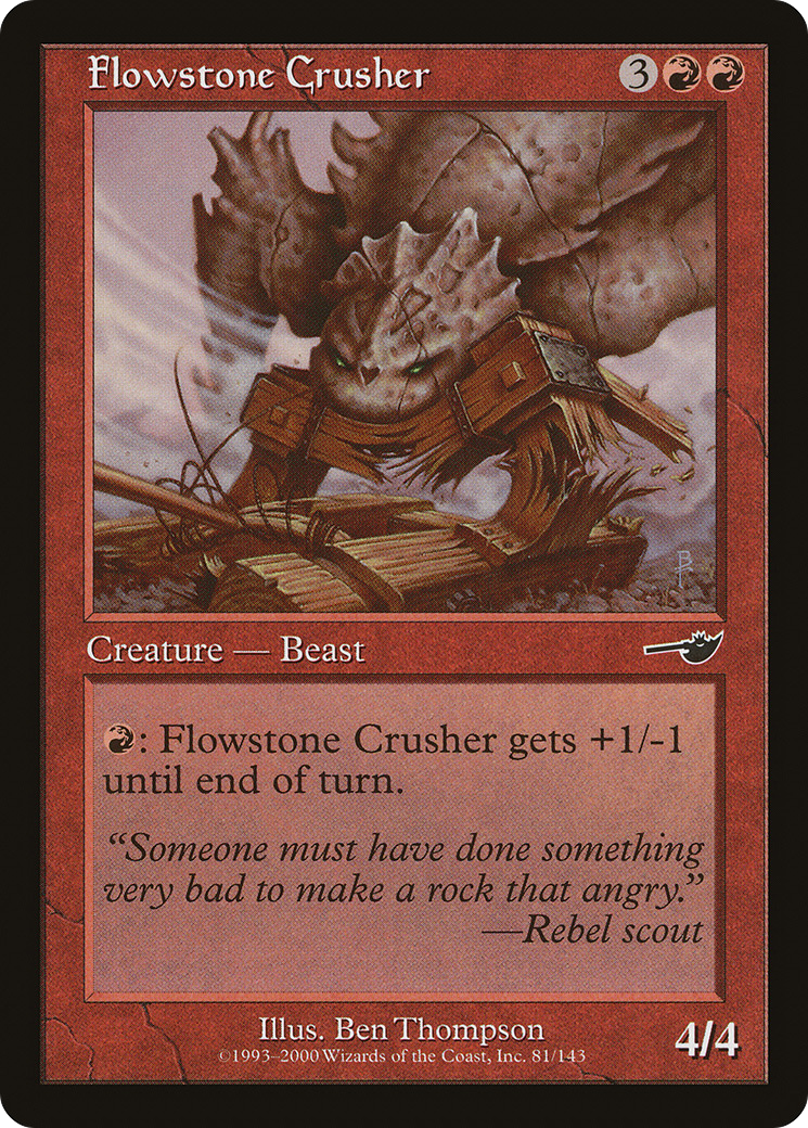 Flowstone Crusher Card Image