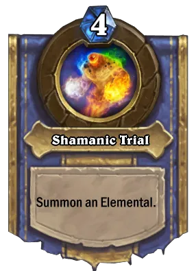 Shamanic Trial Card Image