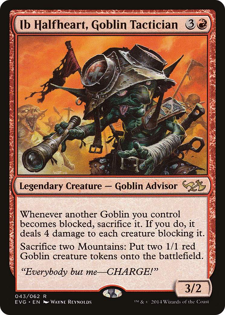 Ib Halfheart, Goblin Tactician Card Image