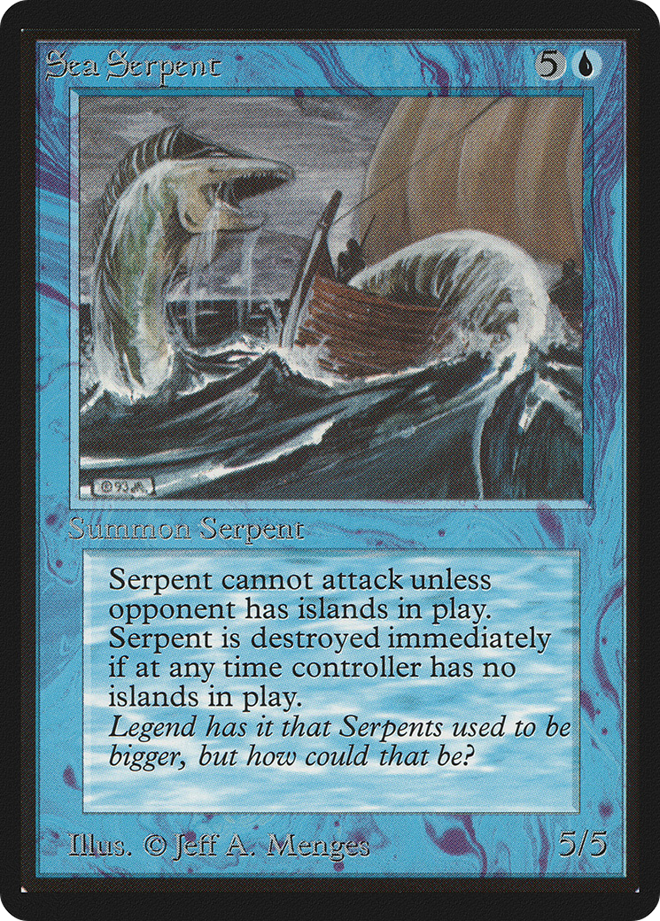 Sea Serpent Card Image