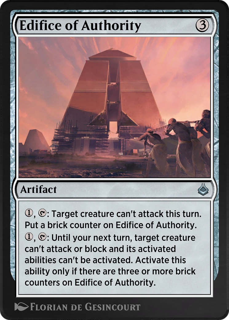 Edifice of Authority Card Image