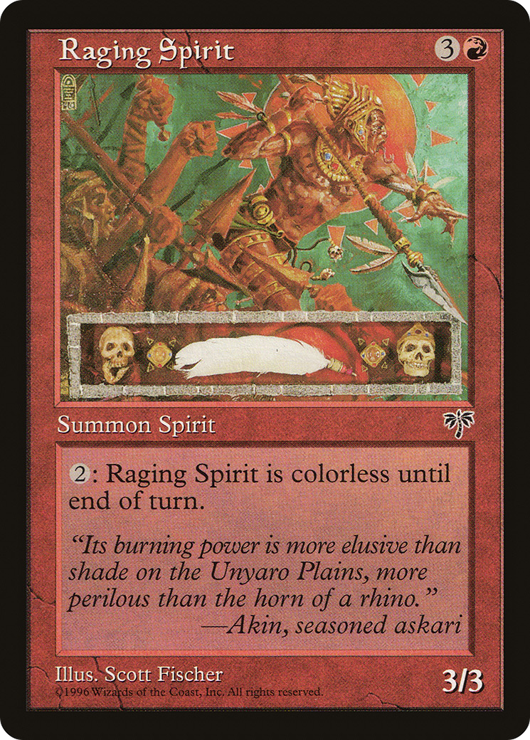 Raging Spirit Card Image