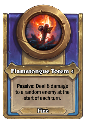 Flametongue Totem 4 Card Image