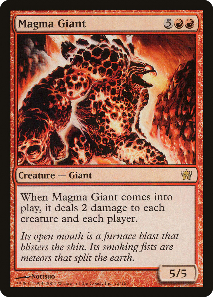 Magma Giant Card Image