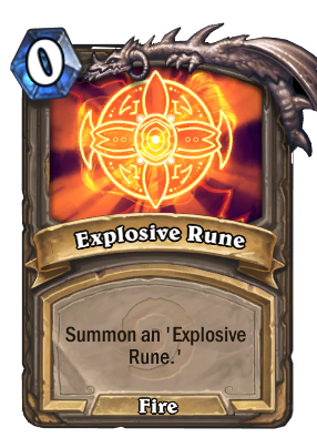 Explosive Rune Card Image