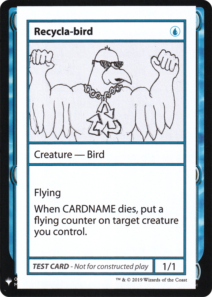 Recycla-bird Card Image