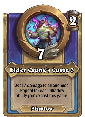 Elder Crone's Curse 3 Card Image