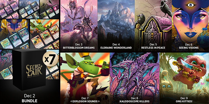 MTG Secret Lair Drop Today - Get Alt-Art Physical Cards, Sleeves