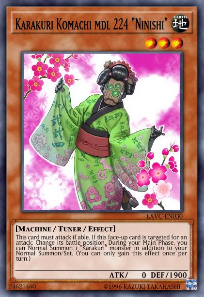 Karakuri Komachi mdl 224 "Ninishi" Card Image