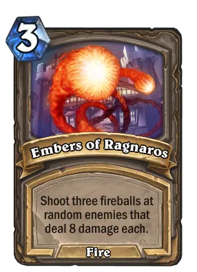 Embers of Ragnaros Card Image