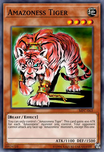 Amazoness Tiger Card Image