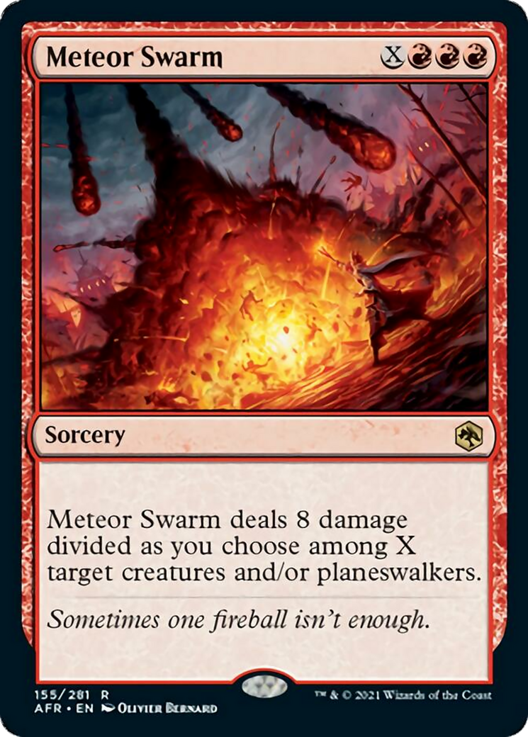 Meteor Swarm Card Image