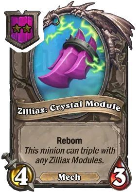Zilliax: Crystal Module Card Image