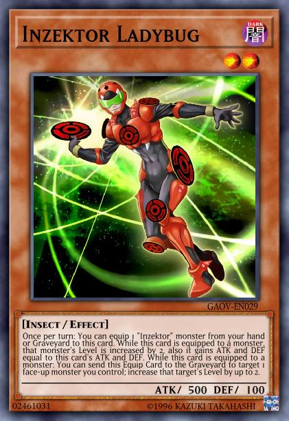 Inzektor Ladybug Card Image